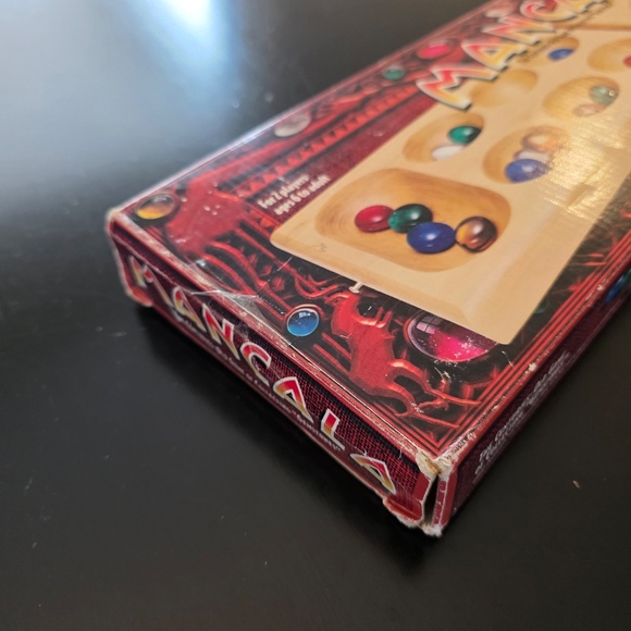 Vintage Mancala Game of Collecting Gemstones by Pressman With Wood Board - Picture 3 of 10